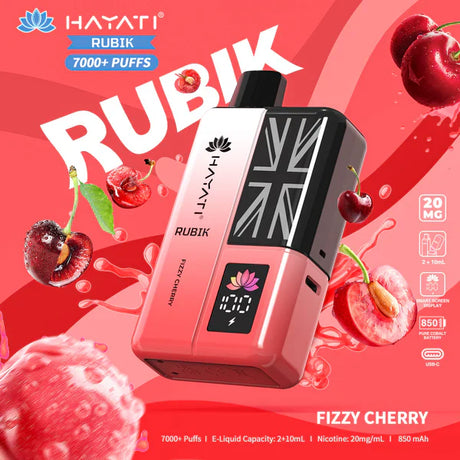 Hayati Rubik 7000 Puffs Disposable Vape  