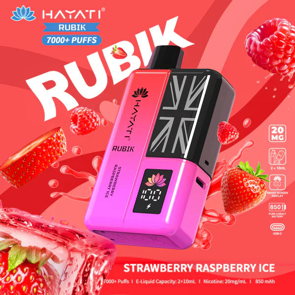 Hayati Rubik 7000 Puffs Disposable Vape  