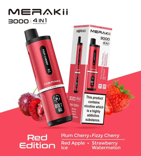 Merakii 3000 4in1 Disposable Pod  