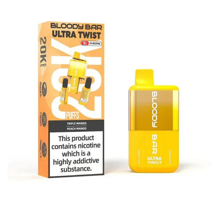 Bloody Bar Ultra Twist 20000 Puffs Disposable Vape  