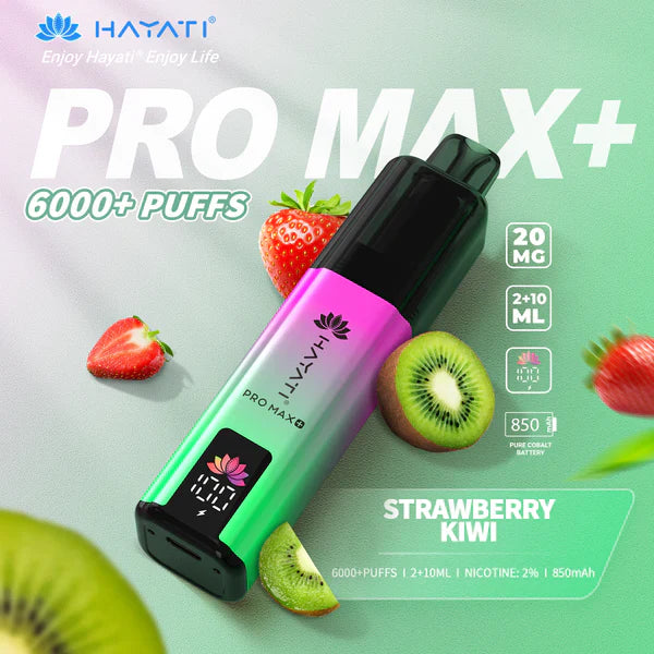 Hayati Pro Max+ 6000 Puffs Disposable Vape (Box of 5)  