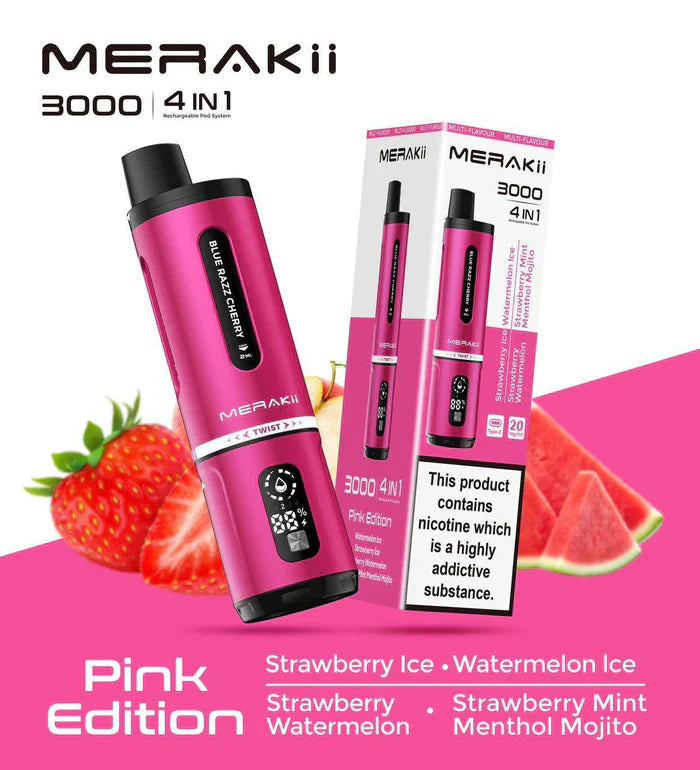 Merakii 3000 4in1 Disposable Pod  