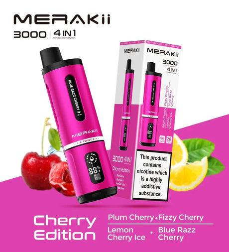 Merakii 3000 4in1 Disposable Pod  