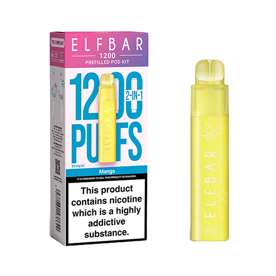 Elf Bar 1200 Prefilled Pod Kit  