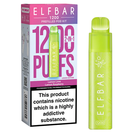 Elf Bar 1200 Prefilled Pod Kit  