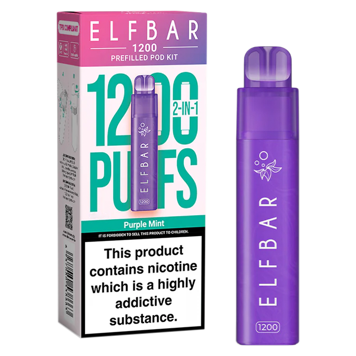 Elf Bar 1200 Prefilled Pod Kit  