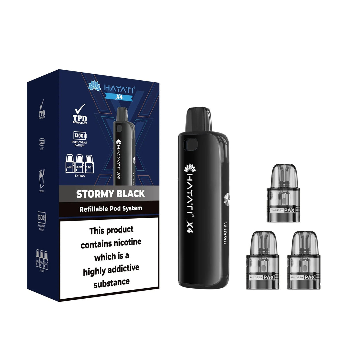 Hayati X4 Refillable Pod Vape Kit  