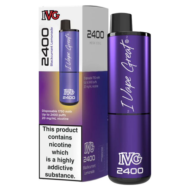 IVG 2400 Disposable Vape Kit -    Disposable Vapes