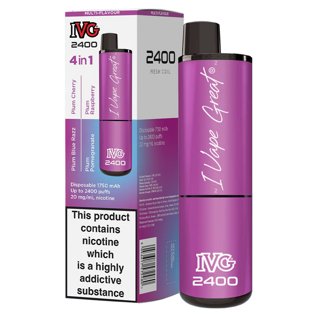 IVG 2400 Disposable Vape Kit -    Disposable Vapes