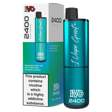 IVG 2400 Disposable Vape Pod Puff Bar  