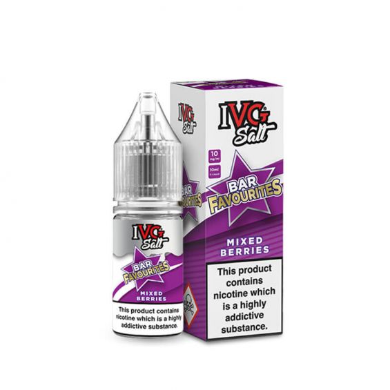 IVG Bar Favourites Mixed Berries Nic Salts E-Liquid  