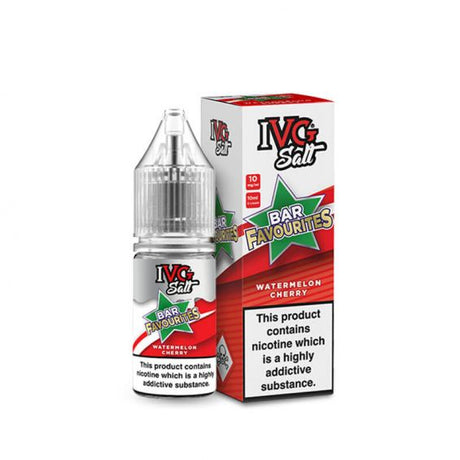 IVG Bar Favourites Watermelon Cherry Nic Salts E-Liquid  