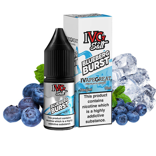 IVG Blueberg Burst Nic Salts E-Liquid -    E-LIQUIDS