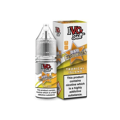 IVG Salt Bar Favourite 10ml E Liquid- Pack Of 10  