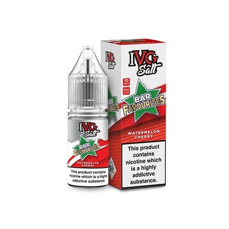 IVG Salt Bar Favourite 10ml E Liquid- Pack Of 10  