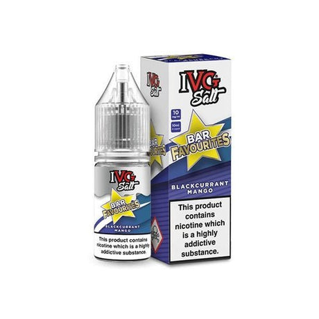 IVG Salt Bar Favourite 10ml E Liquid- Pack Of 10  