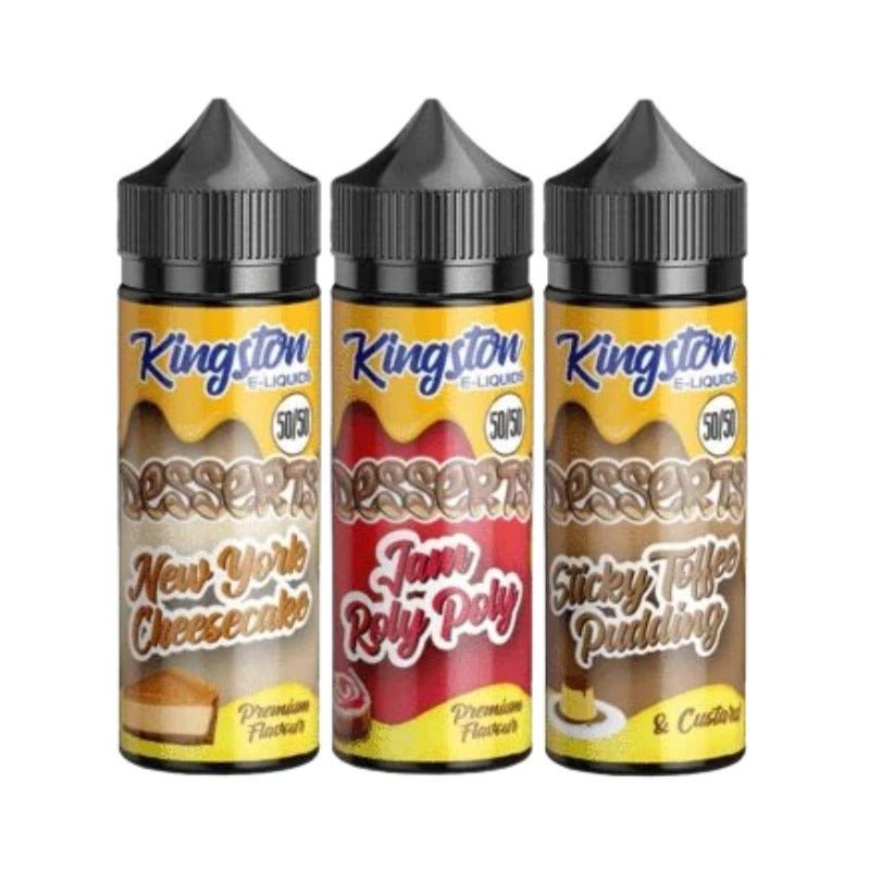 Kingston 50/50 Desserts 100ml E-liquids  