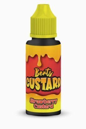 Kingston Berts Custard 100ml E-liquids  