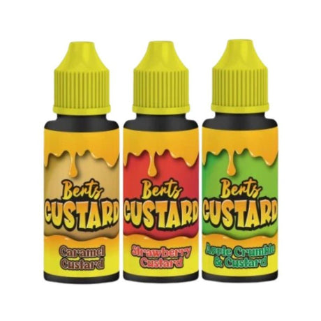 Kingston Berts Custard 100ml E-liquids  