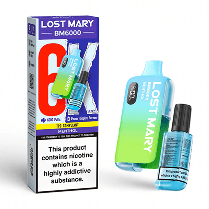 LOST MARY BM6000 DISPOSABLE VAPE  