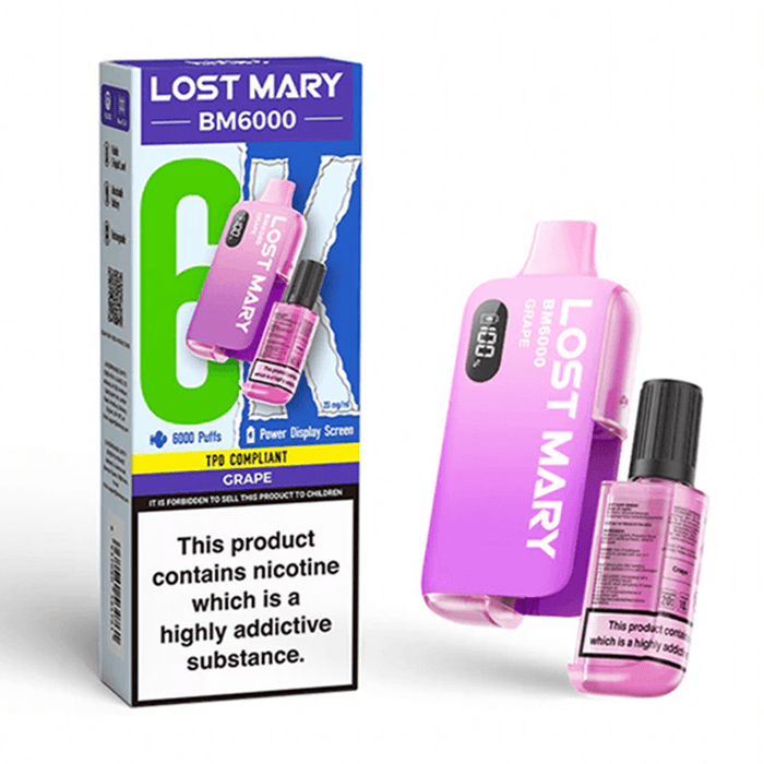 LOST MARY BM6000 DISPOSABLE VAPE  