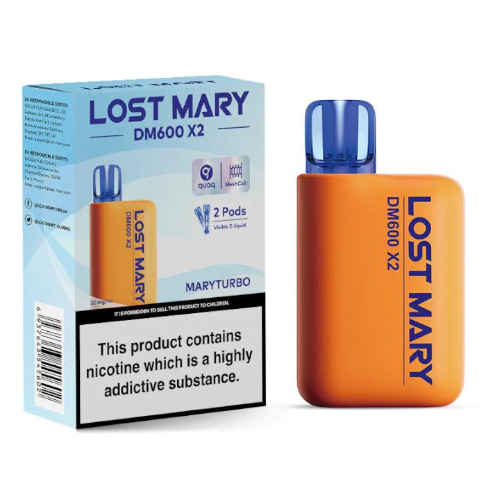 Lost Mary DM600 X2 Disposable Vape