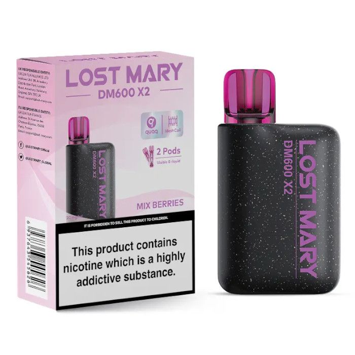 Lost Mary DM600 X2 Disposable Vape