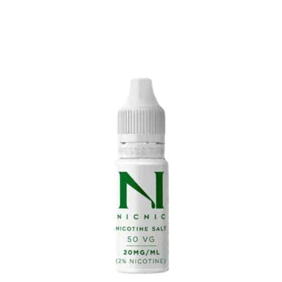 NIC NIC - NICOTINE SALT SHOT 20MG 50VG [BOX OF 120]  