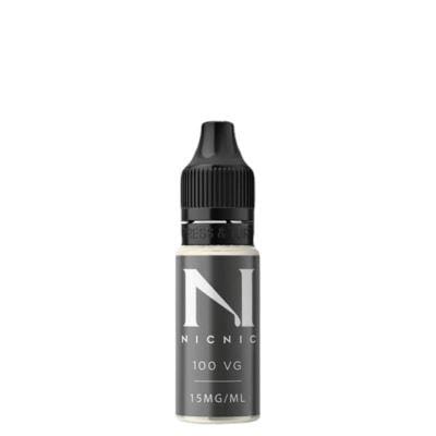 NIC NIC - NICOTINE SHOT 15MG 100VG [BOX OF 120]  