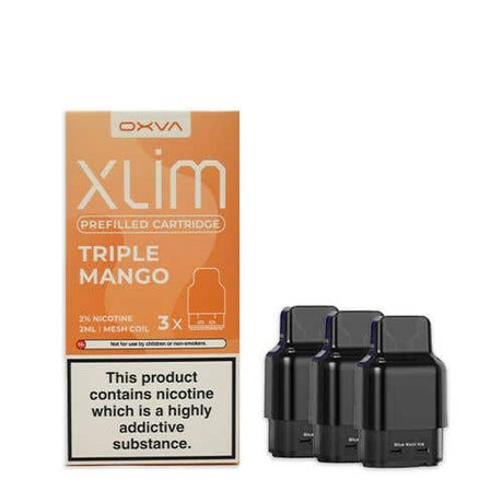 Oxva Xlim Prefilled E-liquid Pods Cartridges - Pack of 3  