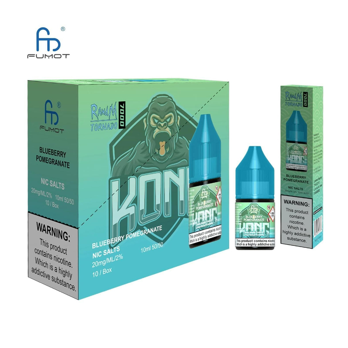 RandM 7000 Nic Salt 10ml - Box of 10  