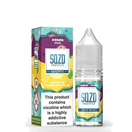 SQZD Fruit Co Nic Salts