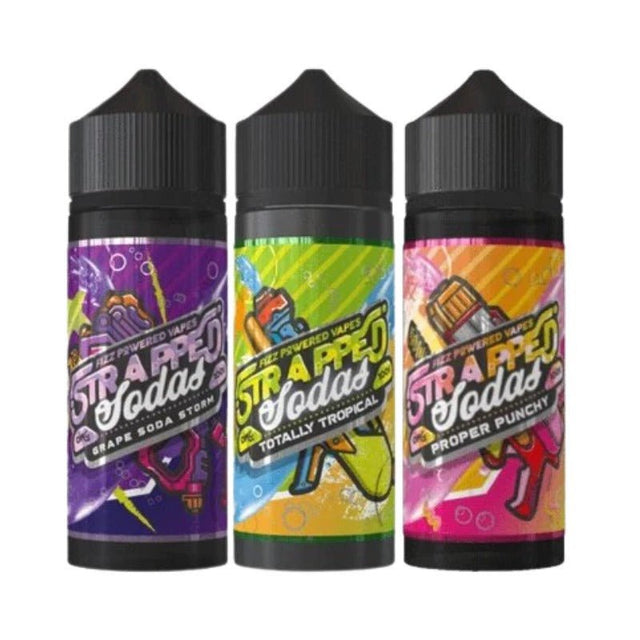 Strapped Sodas 100ml E-liquids  