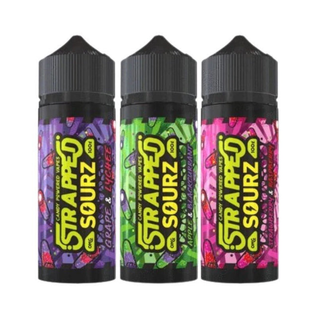 Strapped Sourz 100ml E-liquids  