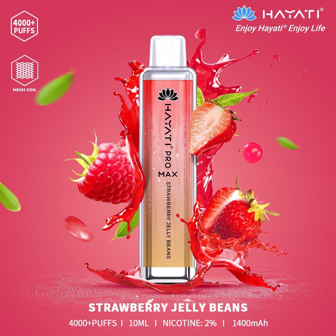 Hayati Pro Max 4000 Puffs | 50+ Flavours | 8.99£ Only