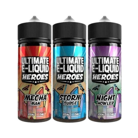 Ultimate Puff Heroes 100ml E-liquids  