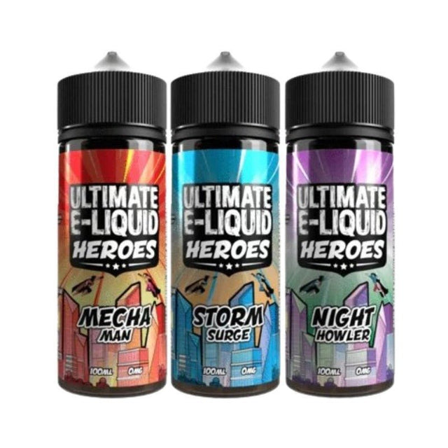 Ultimate Puff Heroes 100ml E-liquids  