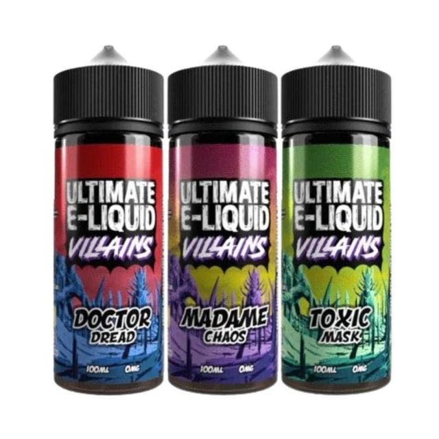 Ultimate Puff Villains 100ml E-liquids  