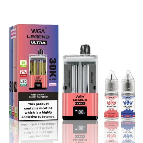 WGA Legend Ultra 30k Puff Disposable Vape (Box of 5)  