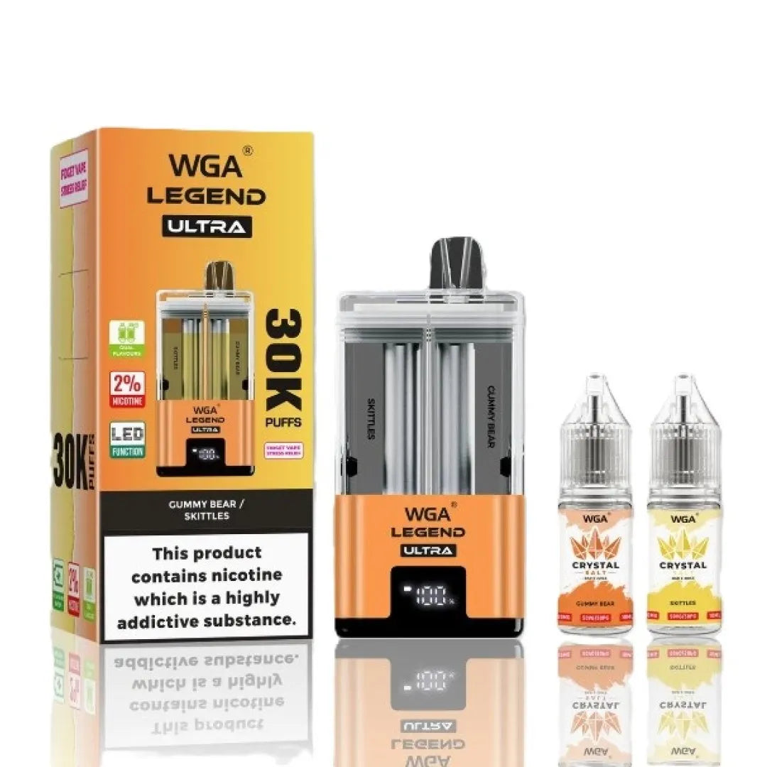 WGA Legend Ultra 30k Puff Disposable Vape  